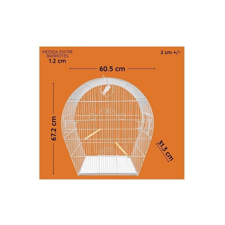 JAULA P/AVE GLOBO JUMBO