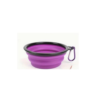 PLATO PLEGABLE GDE P/VIAJE MORADO