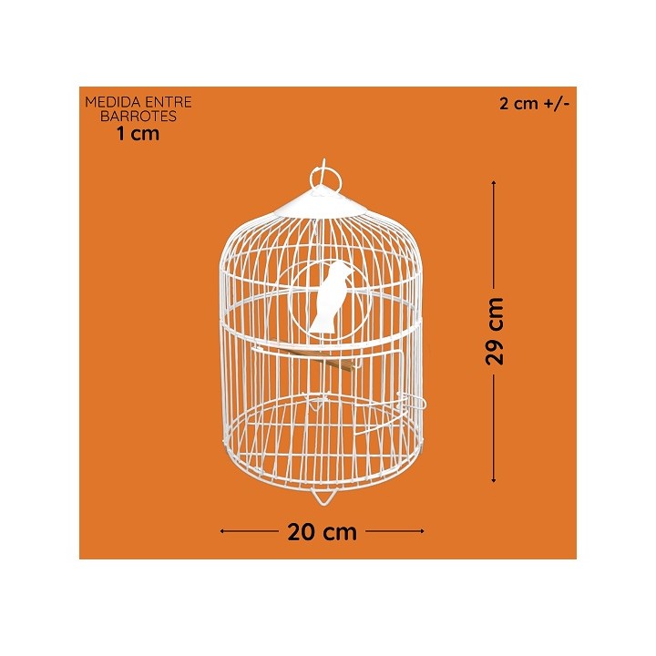 JAULA P/AVE PIOLIN MINI (20X29CM.)