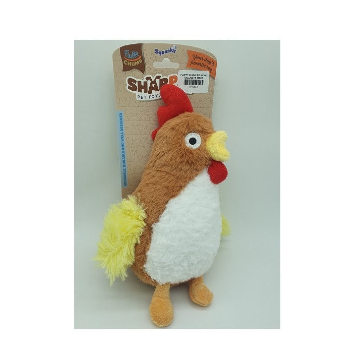 FLUFFY CHUMS PELUCHE GALLINOTA 20CMS