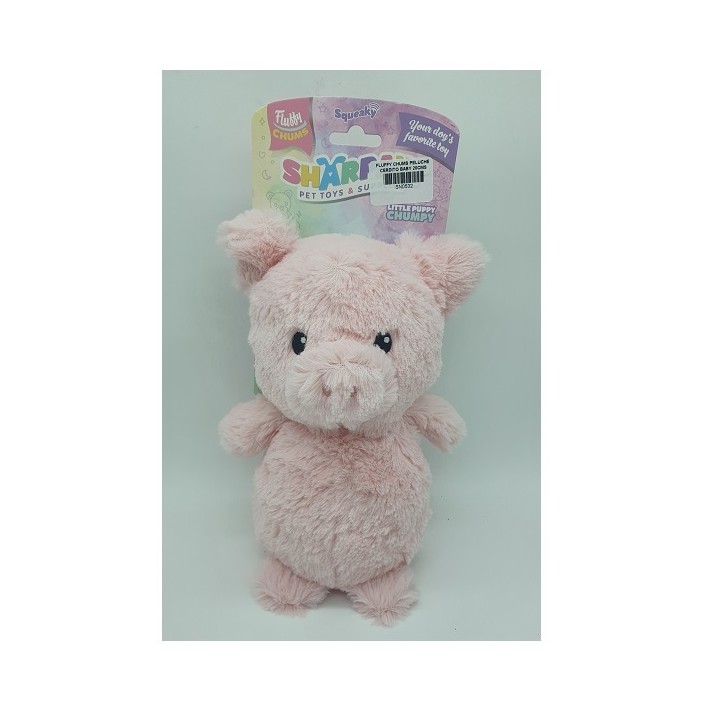 FLUFFY CHUMS PELUCHE CERDITO BABY 20CMS