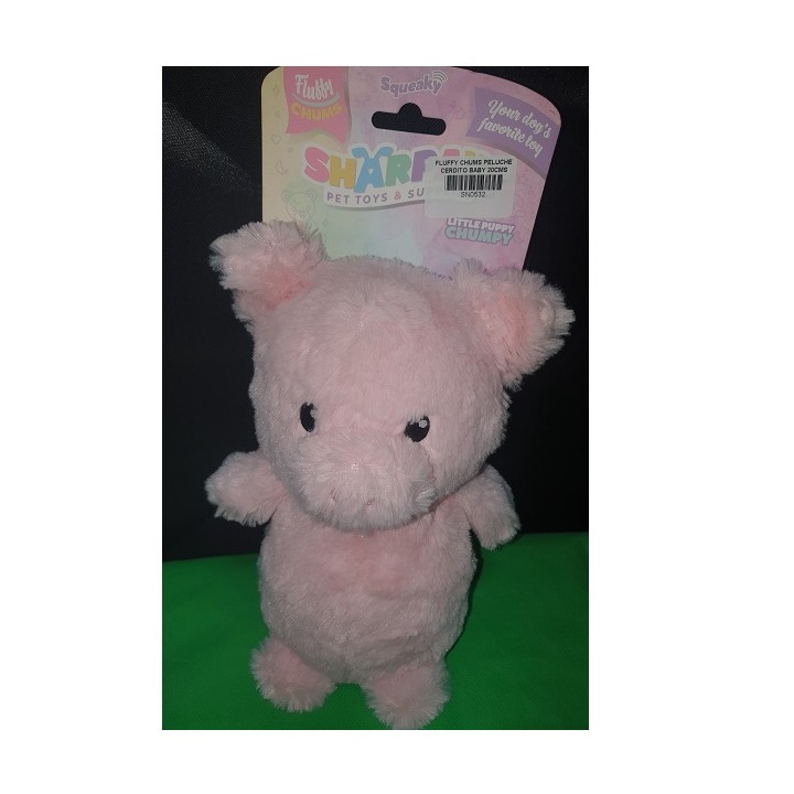 FLUFFY CHUMS PELUCHE CERDITO BABY 20CMS
