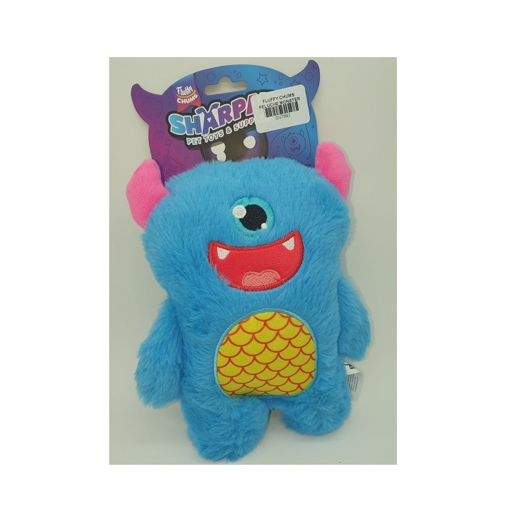 FLUFFY CHUMS PELUCHE MONSTER BLUE
