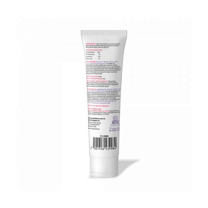 MS GEL CONTROL BOLAS DE PELO P/GATO 70GRS