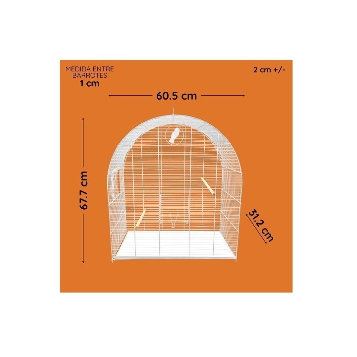 JAULA P/AVE REDONDA GRANDE