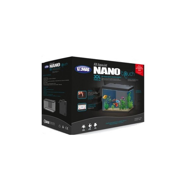 ACUARIO NANO TOUCH 30LTS