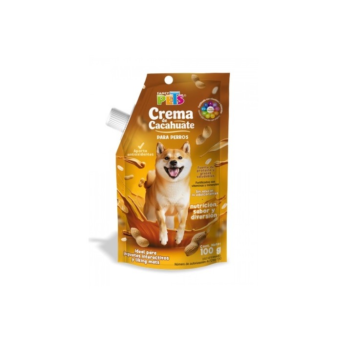 CREMA DE CACAHUATE P/PERROS