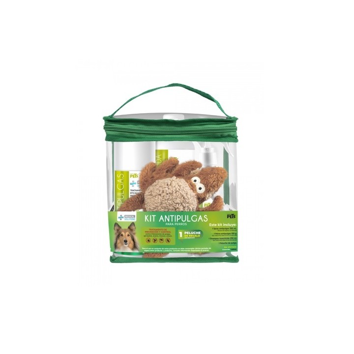 MS KIT ANTIPULGAS P/PERRO