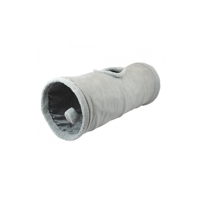 TUNEL PLEGABLE P/GATO GRIS