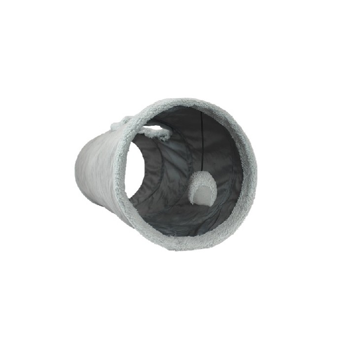 TUNEL PLEGABLE P/GATO GRIS