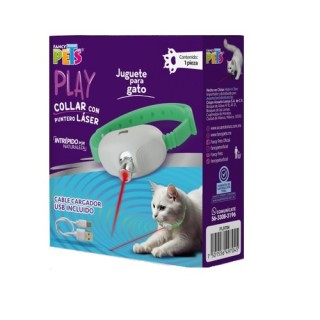 JUGUETE COLLAR PUNTERO LASER P/GATO