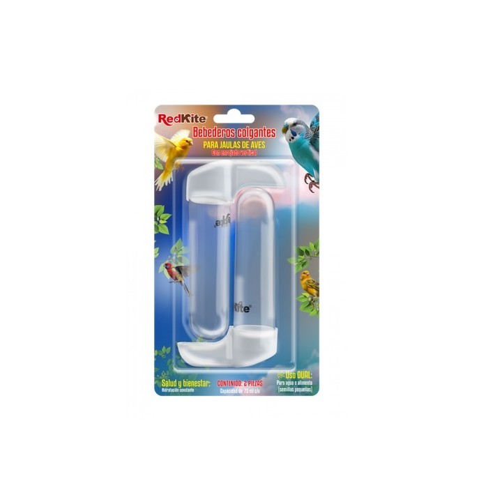 BEBEDERO P/AVES 75ML 2 PZAS