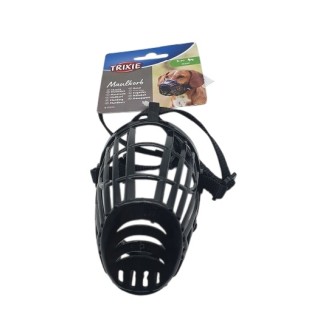 BOZAL PLASTICO TRIXIE S-M 22CM.